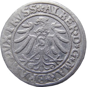 Prusy Książęce, Albrecht, grosz pruski 1532, Królewiec