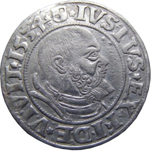Prusy Książęce, Albrecht, grosz pruski 1534, Królewiec