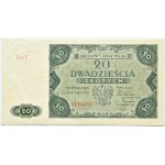 Polska, RP, 20 złotych 1947, seria C, Warszawa