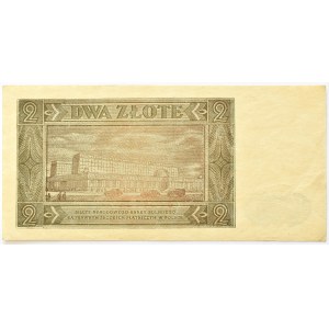 Polska, RP, 2 złote 1948, seria BH, Warszawa