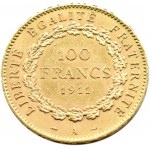 Francja, III Republika, 100 franków 1911, Paryż, rzadkie