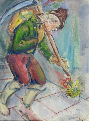 Kasper POCHWALSKI (1899-1971), Trudność, 1945