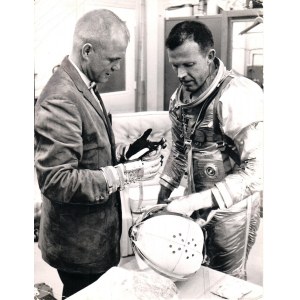 KOSMONAUCI JOHN GLENN I GORDON COOPER, 1963