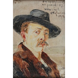 Wlastimil HOFMAN (1881-1970), Autoportret, 1918