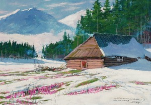 Leszek STAŃKO (1925-2011), Zima w górach, 2003