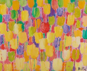 Beata MURAWSKA (ur. 1963), Czerwony tulipan