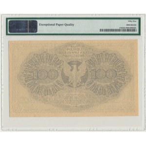 100 marek 1919 - Ser. BC - PMG 55 EPQ - PIĘKNY