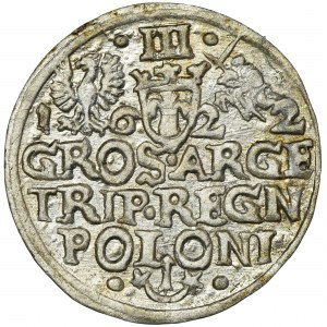 Sigismund III Vasa, 3 Groschen Krakau 1622