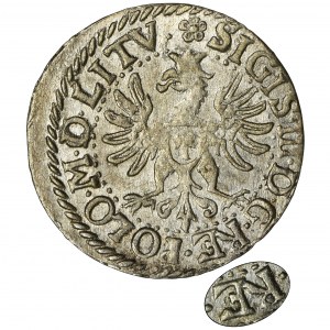 Zygmunt III Waza, Grosz Wilno 1614 HW - EKSTREMALNIE RZADKI, NIENOTOWANY