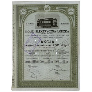 Kolej Elektryczna Łódzka - 700 zł