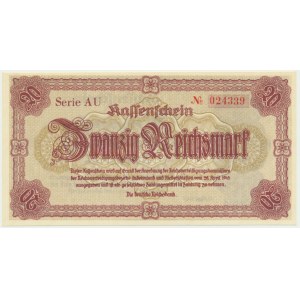 Germany, 20 Reichsmark 1945