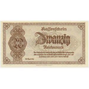Germany, 20 Reichsmark 1945