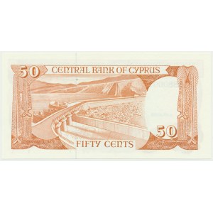 Cypr, 50 centów 1988