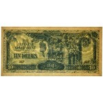 Malaje, okupacja japońska, 10 dolarów 1942-1944