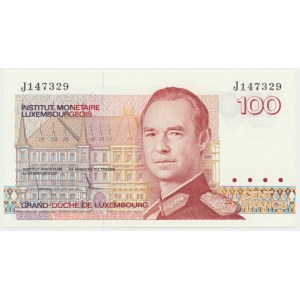 Luxembourg, 100 Francs (1986)