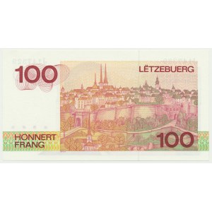 Luksemburg, 100 franków (1986)