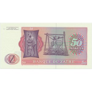 Kongo (Republika Zair), 50 makuta 1979