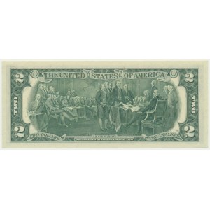 USA, Green Seal, 2 dolary 1976 - Neff & Simon -