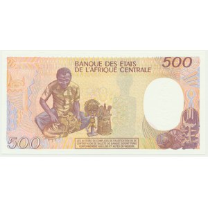 Republic of Tchad, 500 Francs 1990