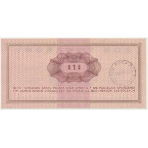 Pewex, 1 dolar 1969 - GD -
