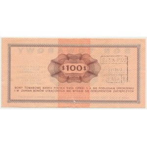 Pewex, 100 dolarów 1969 - FK - RZADKI