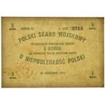 Polski Skarb Wojskowy, 5 koron 1914