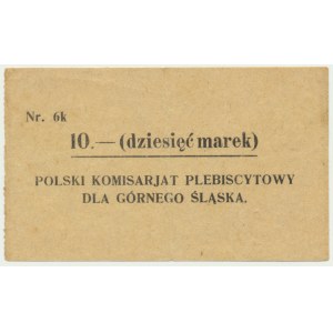 Górny Śląsk, Polski Komisariat Plebiscytowy, 10 marek