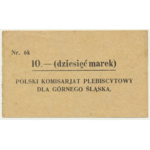 Górny Śląsk, Polski Komisariat Plebiscytowy, 10 marek