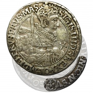Sigismund III Vasa, 1/4 Thaler Bromberg 1621 - PRVS MAS - RARE