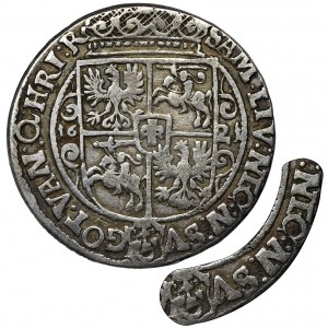 Zygmunt III Waza, Ort Bydgoszcz 1621 - PRVS MAS - RZADKI