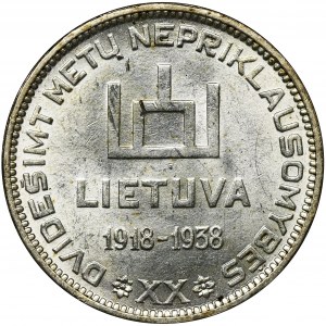 Lithuania, 10 Litu 1938 Antanas Smeteona