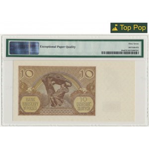 10 złotych 1940 - L. - PMG 67 EPQ - London Counterfeit