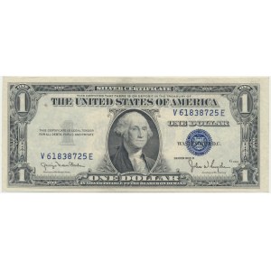 USA, Silver Certificate, 1 dolar 1935 - G - Clark & Snyder