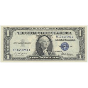 USA, Silver Certificate, 1 Dollar 1935 - F - Priest & Anderson