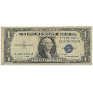 USA, Silver Certificate, 1 Dollar 1935 - G - Smith & Dillon