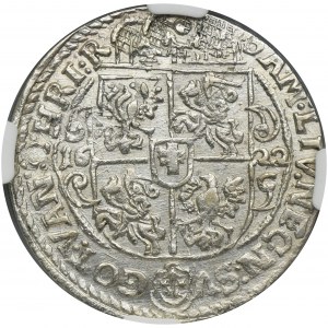 Sigismund III Vasa, 1/4 Thaler Bromberg 1622 - NGC MS61