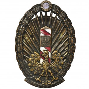 Podoficerska odznaka pamiątkowa Korpusu Ochrony Pogranicza Pułku, Wzór 1930