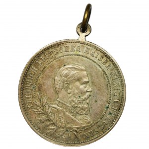 Niemcy, Brandenburgia-Prusy, Fryderyk III, Medal z okazji wstąpienia do rządu 1888