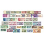 Asia, large lot of various banknotes ( aprox. 115 pcs)
