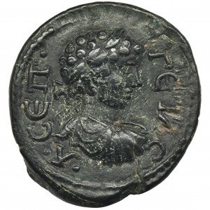 Roman Provincial, Phrygia, Philomelion, Geta, AE - UNLISTED