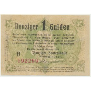 Danzig, 1 Gulden 1923 October
