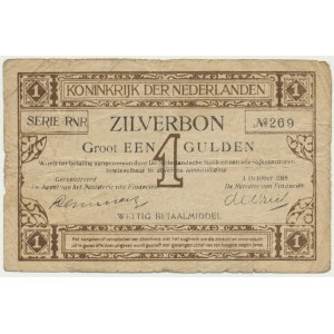 Netherlands, 1 Gulden 1918