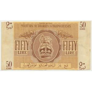 Libya (Tripolitania), 50 Lires (1943)