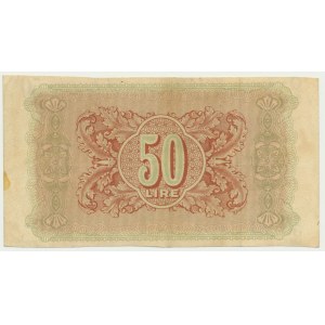 Libya (Tripolitania), 50 Lires (1943)
