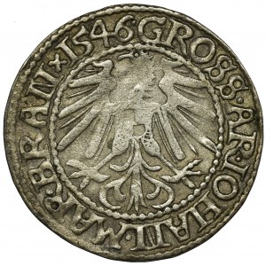 Silesia, Duchy of Crossen, Johann von Küstrin, Groschen Krosno 1546 - VERY RARE
