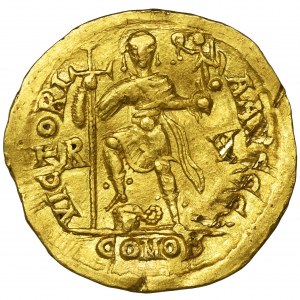Cesarstwo Rzymskie, Walentynian III, Solidus