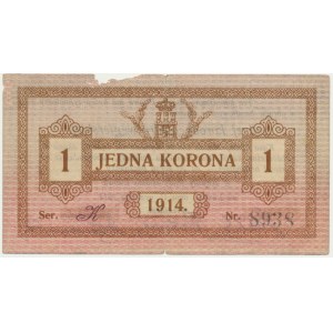Lwów, 1 korona 1914 - Ser. K