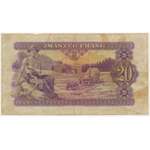 Luksemburg, 20 franków 1943