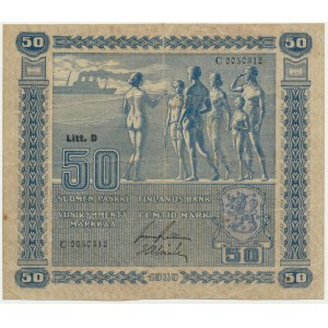 Finland, 50 Markkaa 1939
