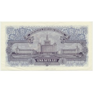 Rumunia, 100 lei 1952